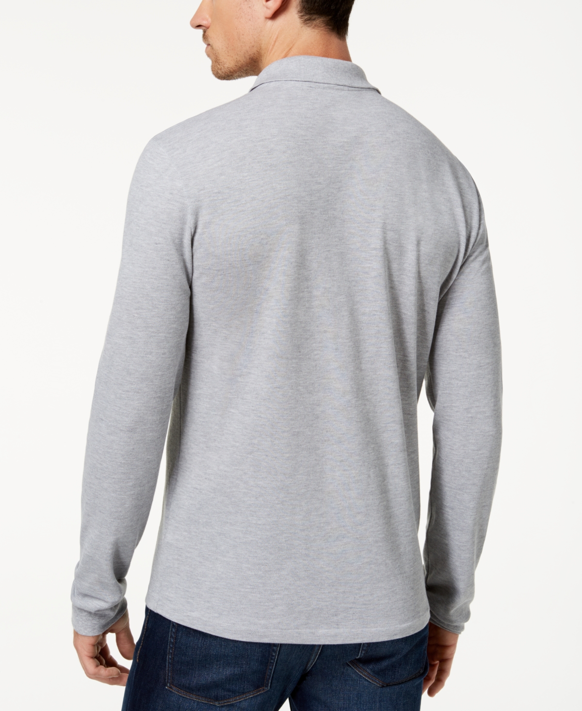 LACOSTE MEN'S LACOSTE CLASSIC FIT LONG-SLEEVE L.12.12 POLO SHIRT 