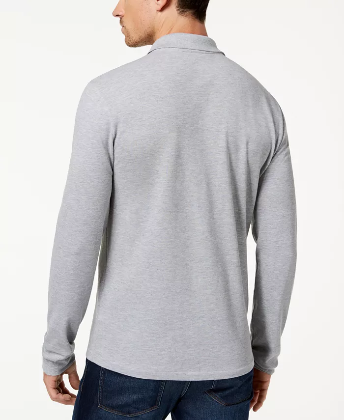 Men's Classic Fit Long-Sleeve Polo Shirt - thumbnail 9