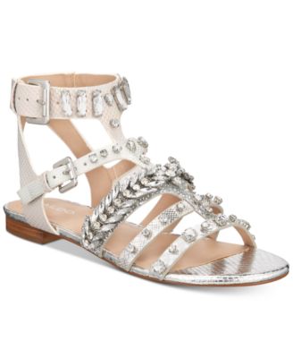 embellished gladiator sandals