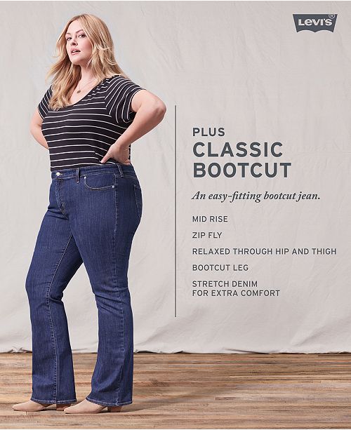 levi's 415 relaxed bootcut plus size