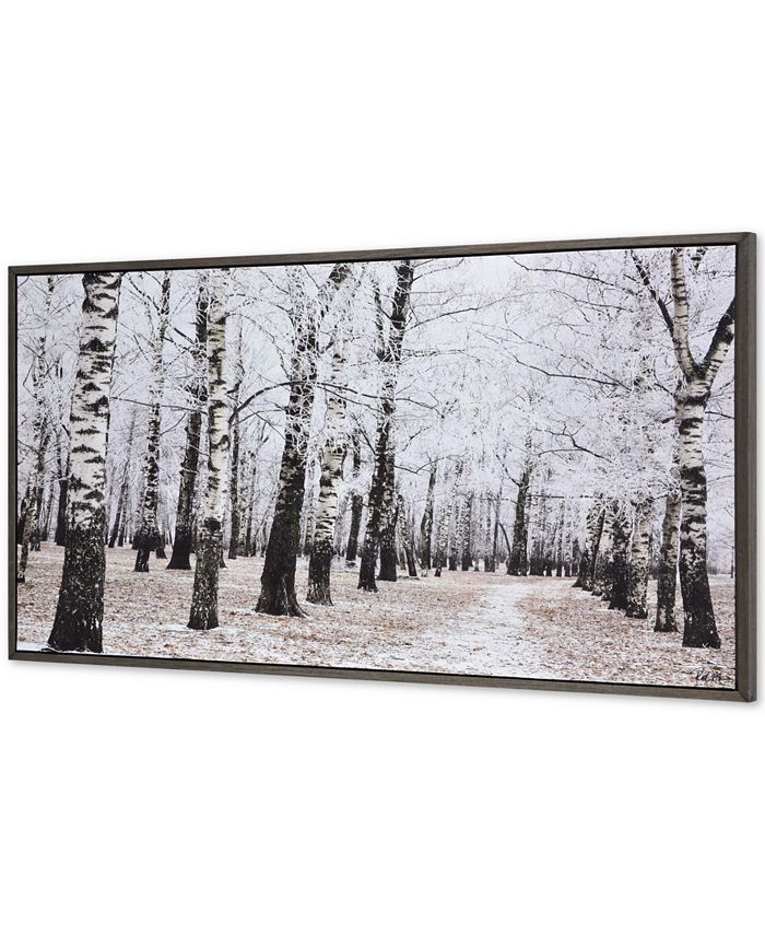 Furniture Woodland Large Rectangular Wall Art, Quick Ship Macy's
