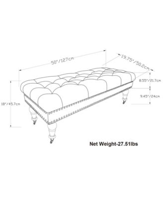 Felden Tufted Ottoman