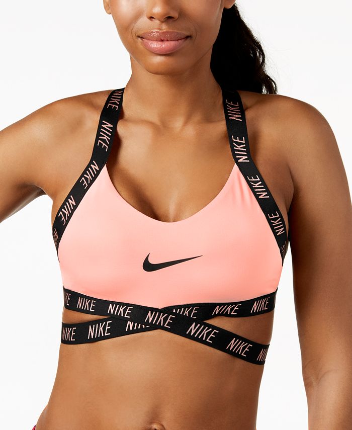 Nike Pro Cross-Back Low-Impact Sports Bra - Macy's  Low impact sports bra, Sports  bra, Womens workout outfits