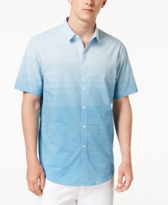 INC International Concepts Men's Ombré Shirt, Created for Macy's - Macy's