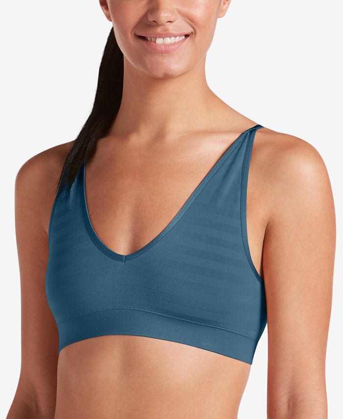 Jockey Matte and Shine RemovableCup Bralette 1312, also available in
