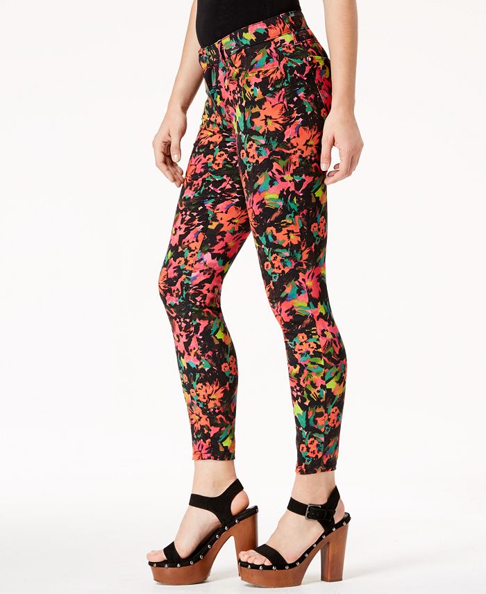 GUESS FloralPrint Skinny Jeans Macy's