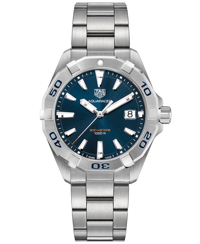 TAG Heuer Men s Swiss Aquaracer Stainless Steel Bracelet Watch