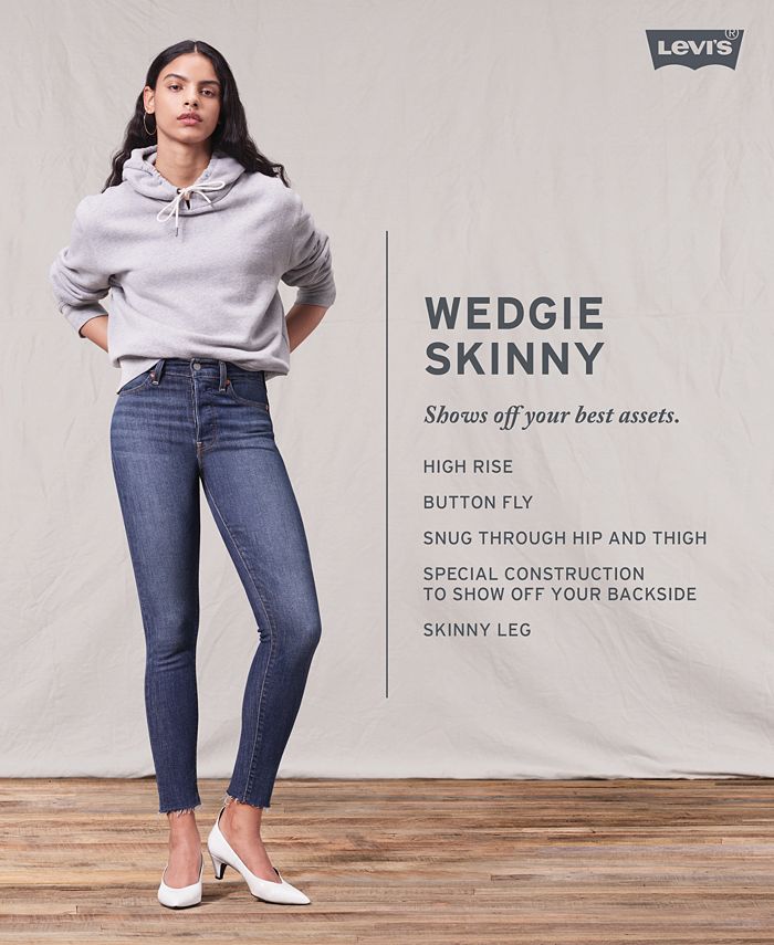 skinny wedgie levis