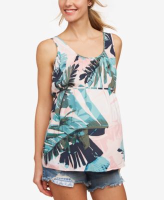 Motherhood Maternity - Maternity Floral-Print Top