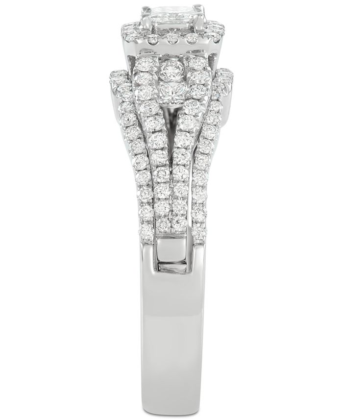 Macy's Princess Cut Diamond Ring & Enhancer Set (1 ct. t.w.) in 14k