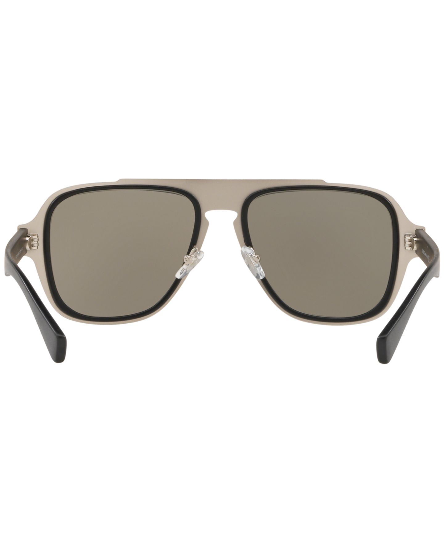 Женские солнцезащитные очки Versace Sunglasses, VE2199, цвет: Чёрный / Серый серебряный — фото 3