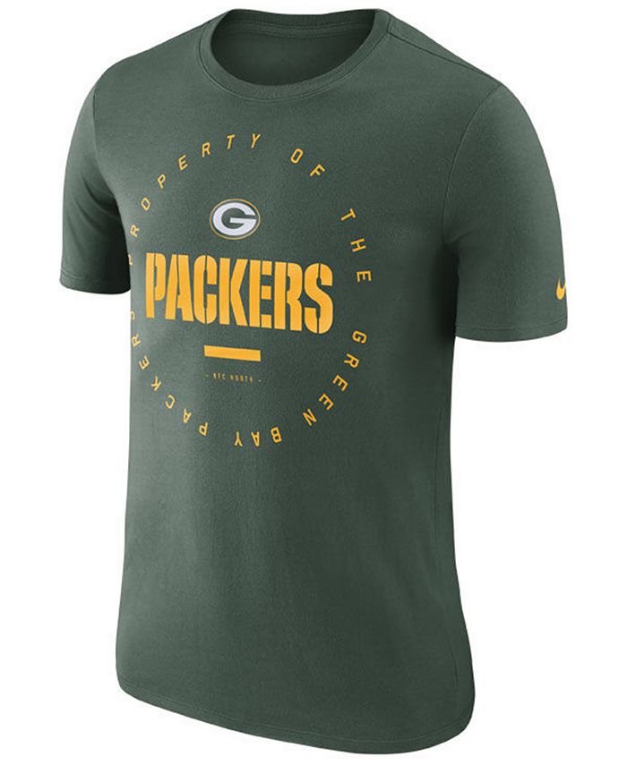 Nike Men's Green Bay Packers Property Of T-Shirt - Macy's