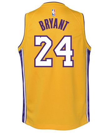 Nike Kobe Bryant Los Angeles Lakers Icon Swingman Jersey, Big Boys