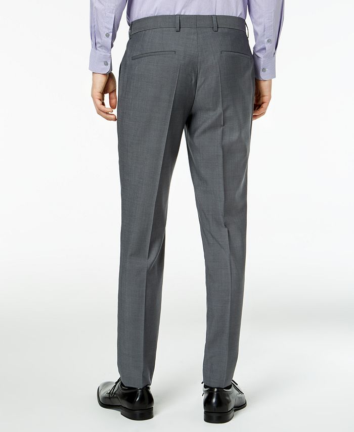 Hugo Boss HUGO Men's Slim-Fit Dark Gray Suit - Macy's