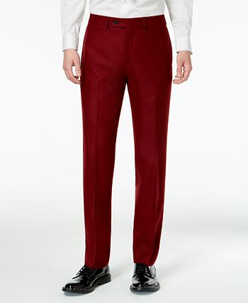 Michael kors burgundy suit clearance