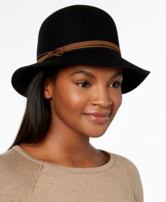 Nine West - Wool Felt Raw-Cut Cloche
