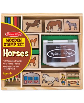 Melissa And Doug Kids Toys Kids Horses Stamp Set Toys Reviews