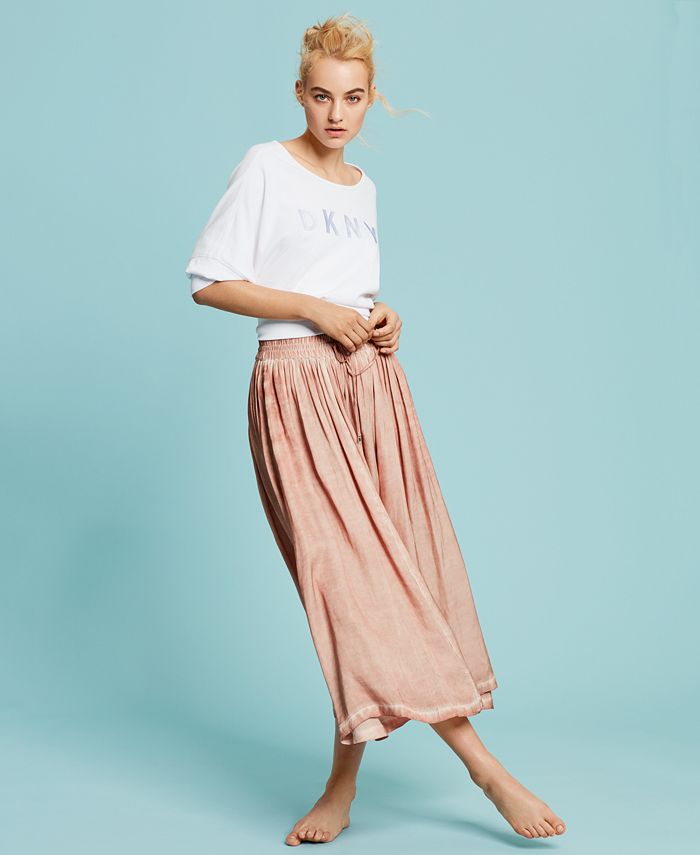 Dkny drawstring skirt discount