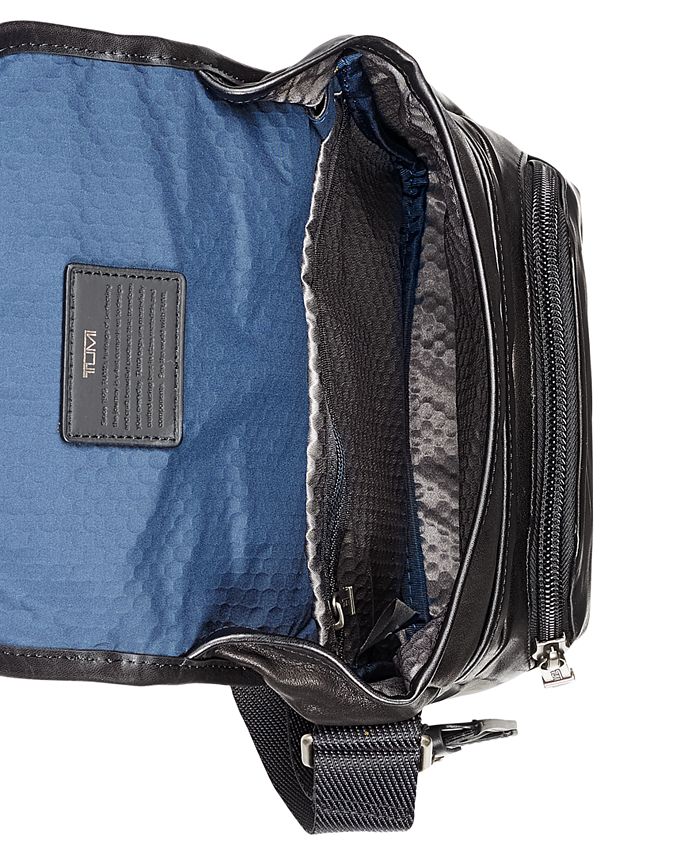 Tumi Men's Alpha Bravo Barton Leather Crossbody Bag Macy's