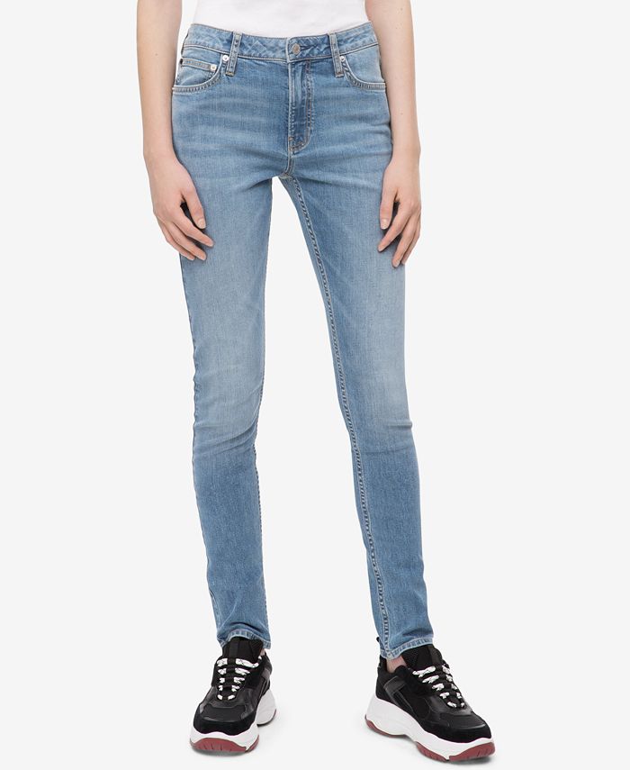 Calvin Klein Jeans Mid Rise Slim Leg Jeans, CKJ 021 & Reviews 