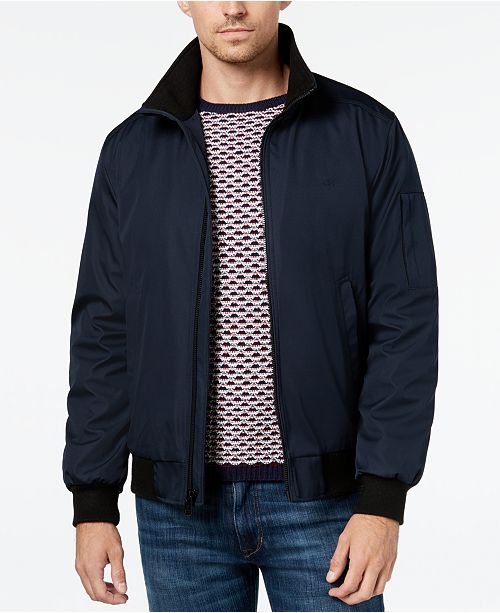 Calvin Klein Men's Ripstop Bomber Jacket - Coats & Jackets - Men - Macy's