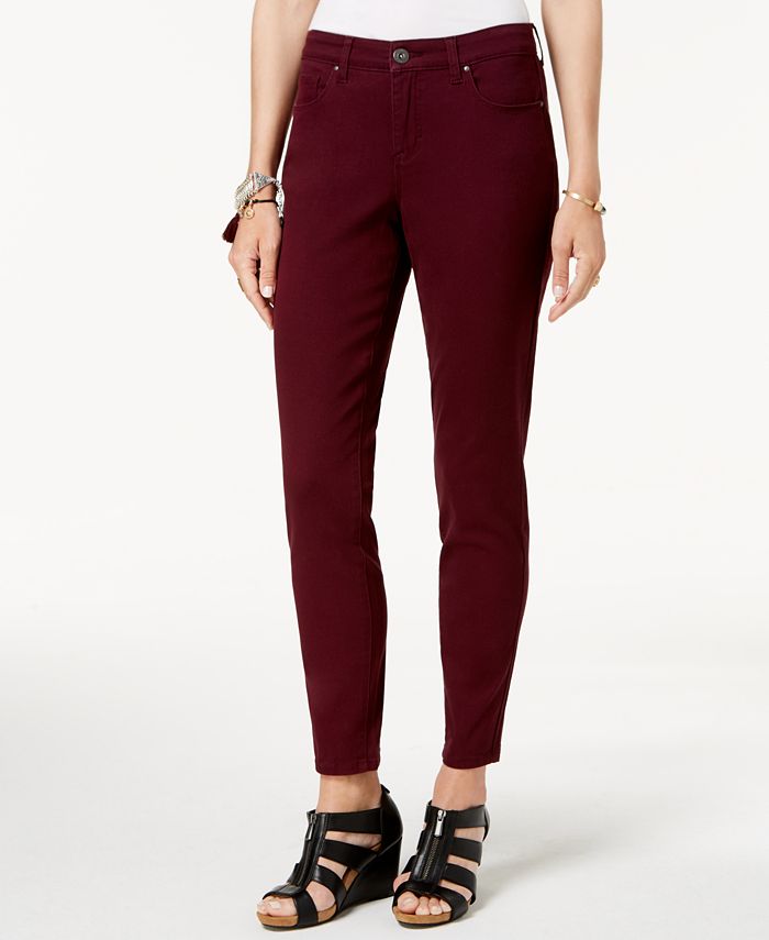 Style & Co Curvy-Fit Skinny Fashion Jeans, Created for Macy's - Macy's