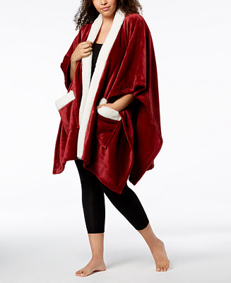 Charter Club Closeout! Cozy Plush Wrap Throw, Created for Macy's - Macy's