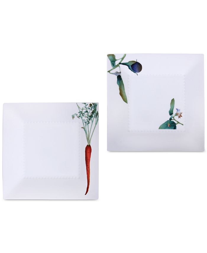 Noritake - Kyoka Shunsai 2-Pc. Square Plate Set