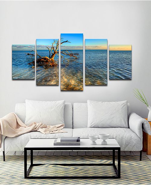 Ready2hangart Ocean View 5 Pc Canvas Art Print Set Reviews