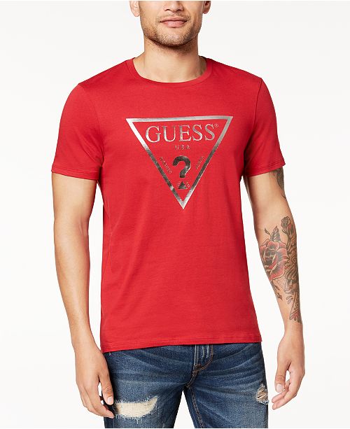 GUESS Men's GraphicPrint TShirt & Reviews TShirts Men Macy's