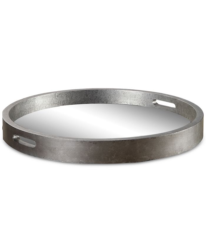 Uttermost - Bechet Round Silver Tray