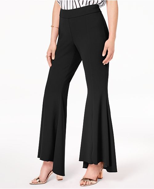 INC International Concepts I.N.C. Flared High-Low Pants, Created for ...