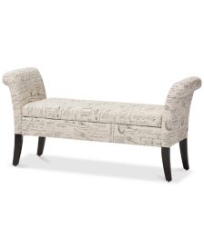 Tan Beige Storage Bench Macy S