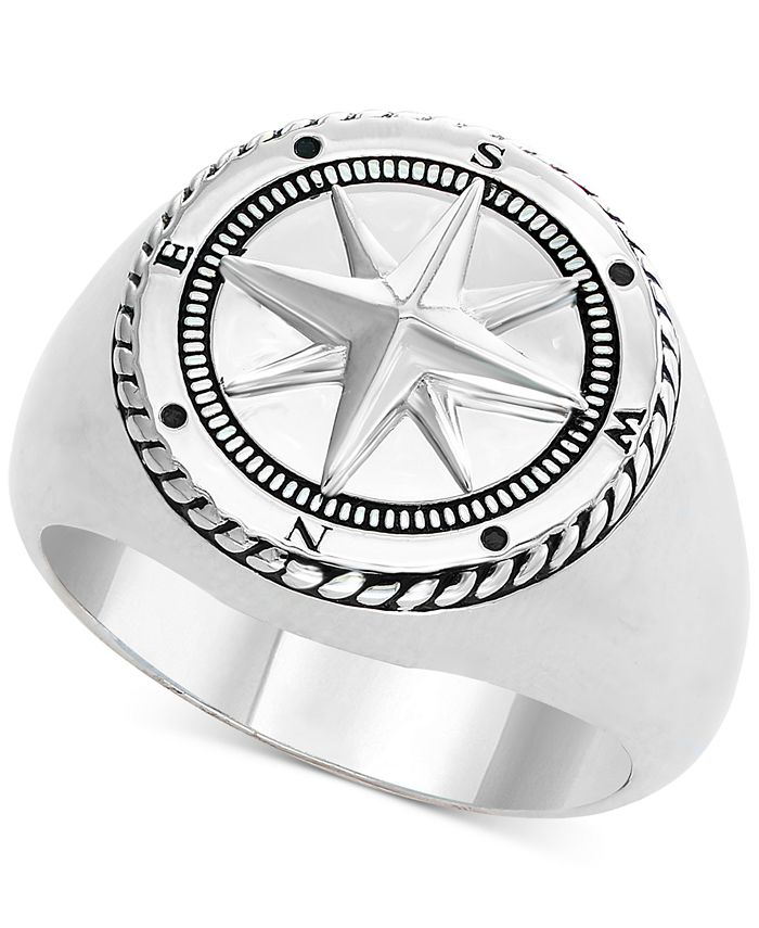 Кольцо компаса. Перстень компас. Кольцо компас серебро. Серебряный компас.