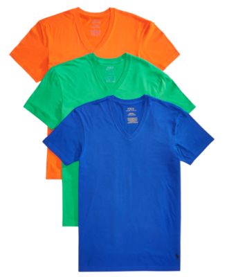 Polo Ralph Lauren - Men's 3-Pk. Classic V-Neck Shirts