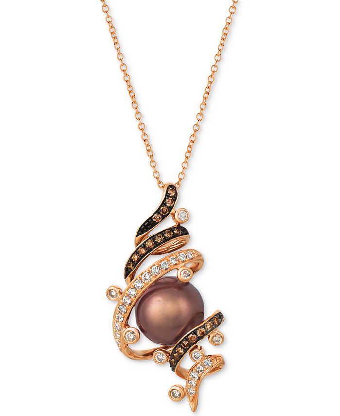 Levian pearl best sale necklace