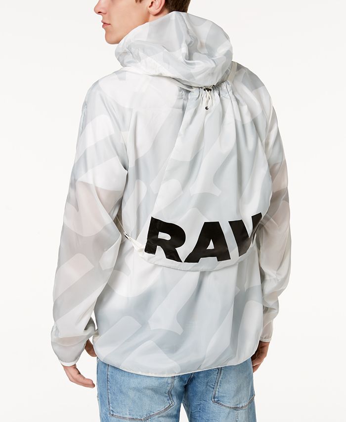 G-Star Raw Men's Windbreaker Jacket with Detachable Gym Bag - Macy's