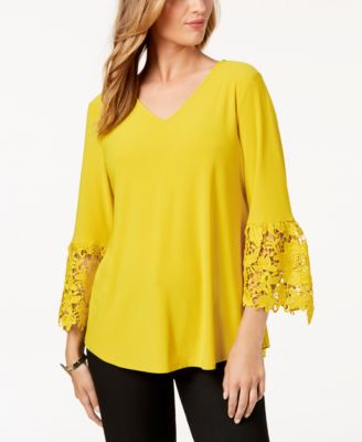 Alfani bell sleeve top online