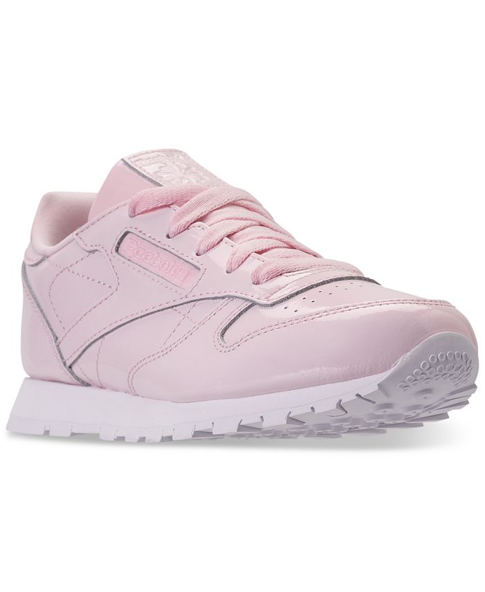 Reebok Little Girls' Classic Casual Sneakers from Finish Line - Macy's