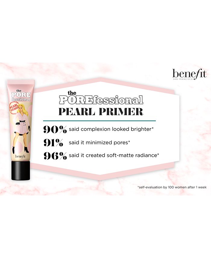 Benefit Cosmetics The POREfessional Pearl Primer Macy's