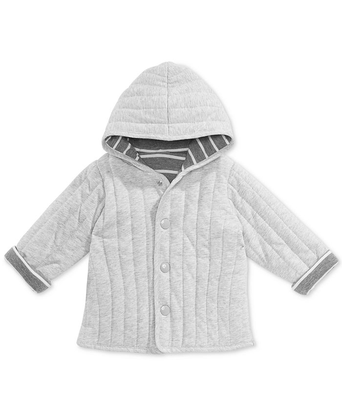 First Impressions Baby Boys Reversible Cotton Jacket, Created for Macy