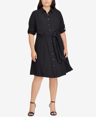 macys ralph lauren plus size dresses