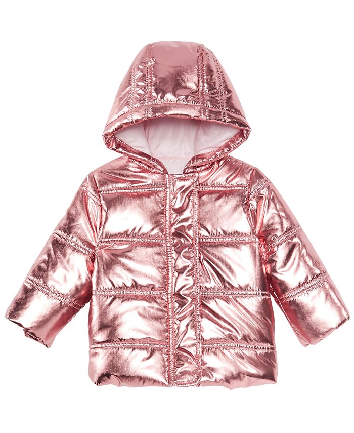 Baby girl metallic jacket sale