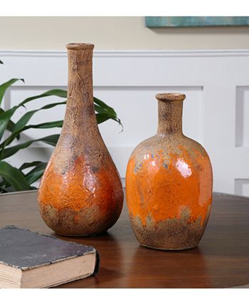 Uttermost - Kadam Ceramic Vases, Set of 2