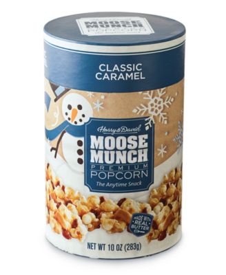 Harry & David - Caramel Moose Munch Gourmet Popcorn Holiday Canister