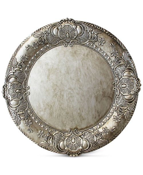 American Atelier Jay Import Silver Embossed Melamine Charger Plate Reviews Home Macy S