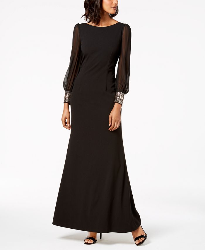 Calvin klein shop evening dresses macy's