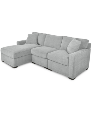 FURNITURE RADLEY 3-PIECE FABRIC CHAISE SECTIONAL SOFA, CREATED FOR MACY'S