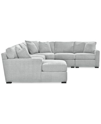 Radley 5-Piece Fabric Chaise Sectional Sofa, Created for Macy's