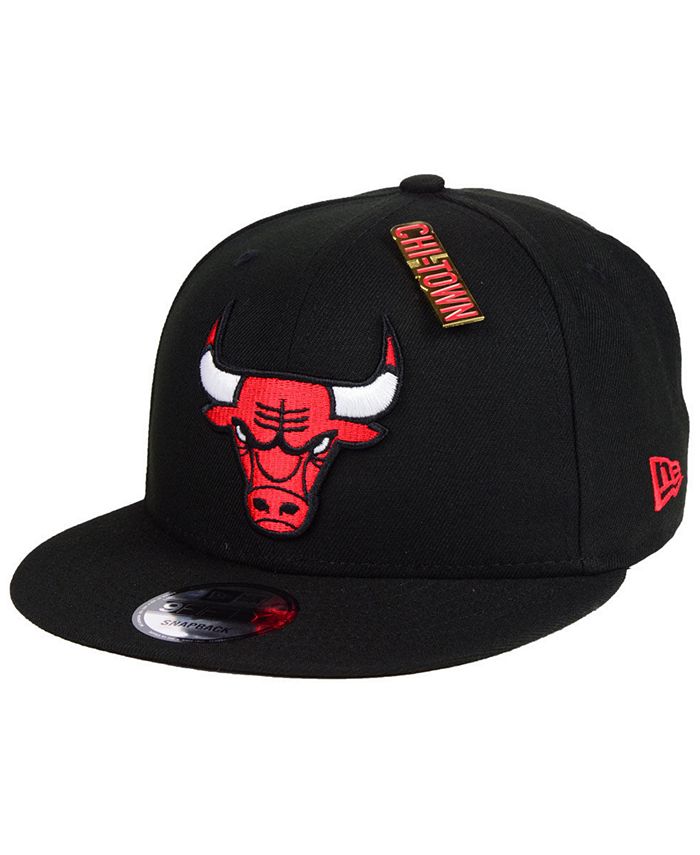 New Era Chicago Bulls On-Court Collection 9FIFTY Snapback Cap - Macy's